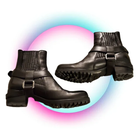 MIU MIU Motorcycle Harness Boots - Picture 9 of 14